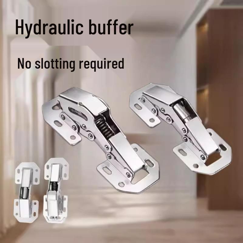 Zlevněné skládací skříňové panty s tlumením bez vrtání