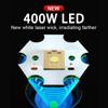 Long Flashlight 400W LED Torch Long Shot 800M Lamp Zoomable Flash Light Waterproof Torch Light Rechargeable Lantern