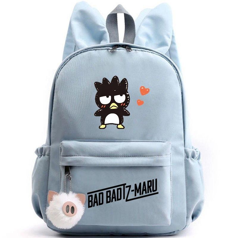 Schulrucksack mit großer Kapazität und Schultergurt; Schüler Drei-teiliges Federmäppchen-Set