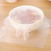 1Pc Keeping Food Hygienic Wrap Reusable Silicone Food Wraps Seal Vacuum Cover Stretch Lid