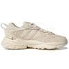 Adidas Originals Ozweego Meta Leather Casual Versatile Durable Low-Top Lifestyle Sneakers Unisex Sneakers Beige GW3962