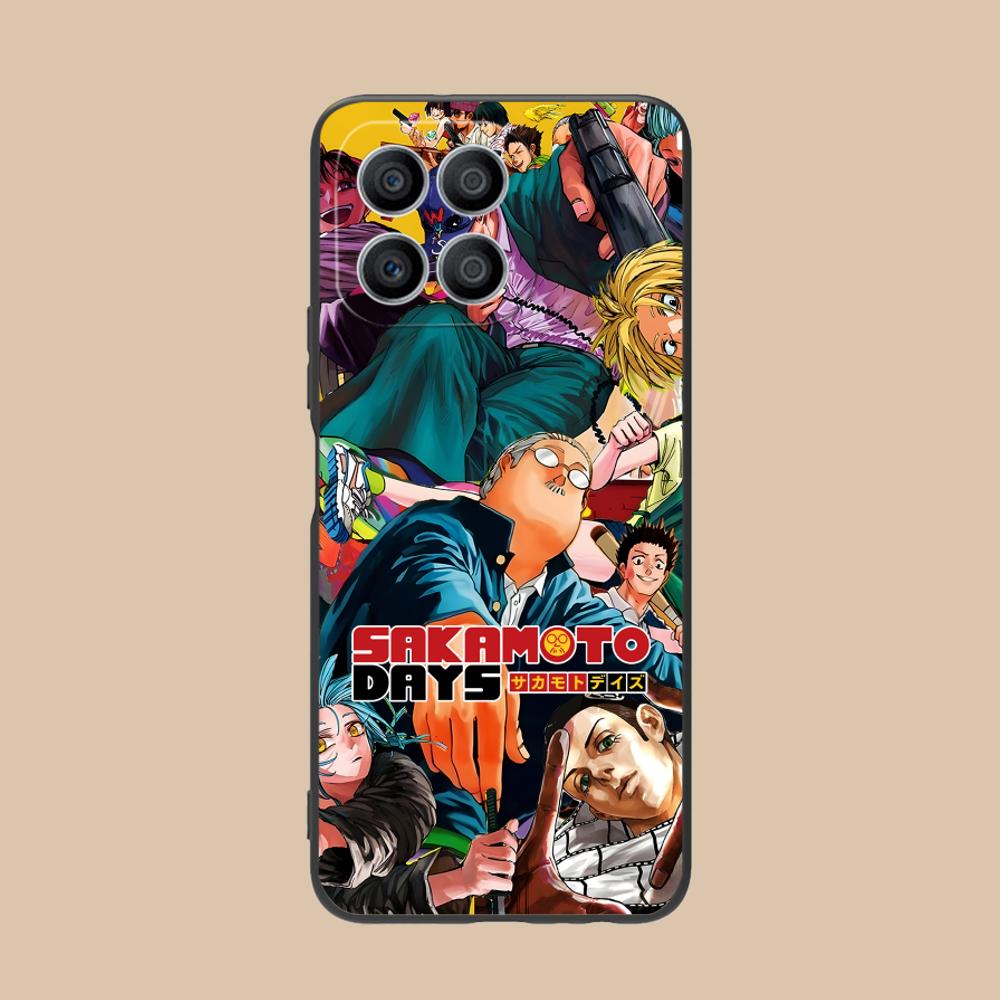 Sakamoto Days Mobile Phone Case for Honor 90 80 70 60 50 30 20 10 9 8 7 Pro S SE Lite 5G Colorful Printing Cover Pretty Cover