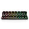 RGB Backlit 68-Key Wired Gaming Keyboard with Mechanical Feel & ABS Material