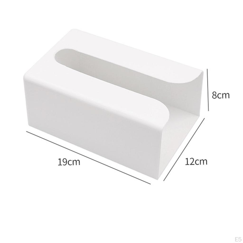 Elegant Wall-Mounted Facial Tissue Holder for Bathroom Organization
