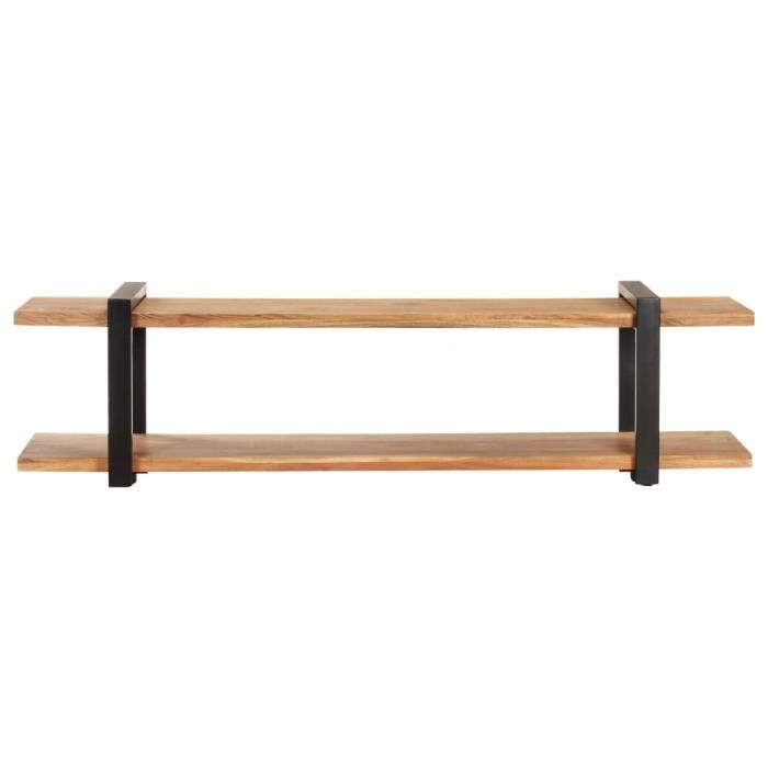 VidaXL Meuble TV 160x40x40 cm Bois d'acacia massif