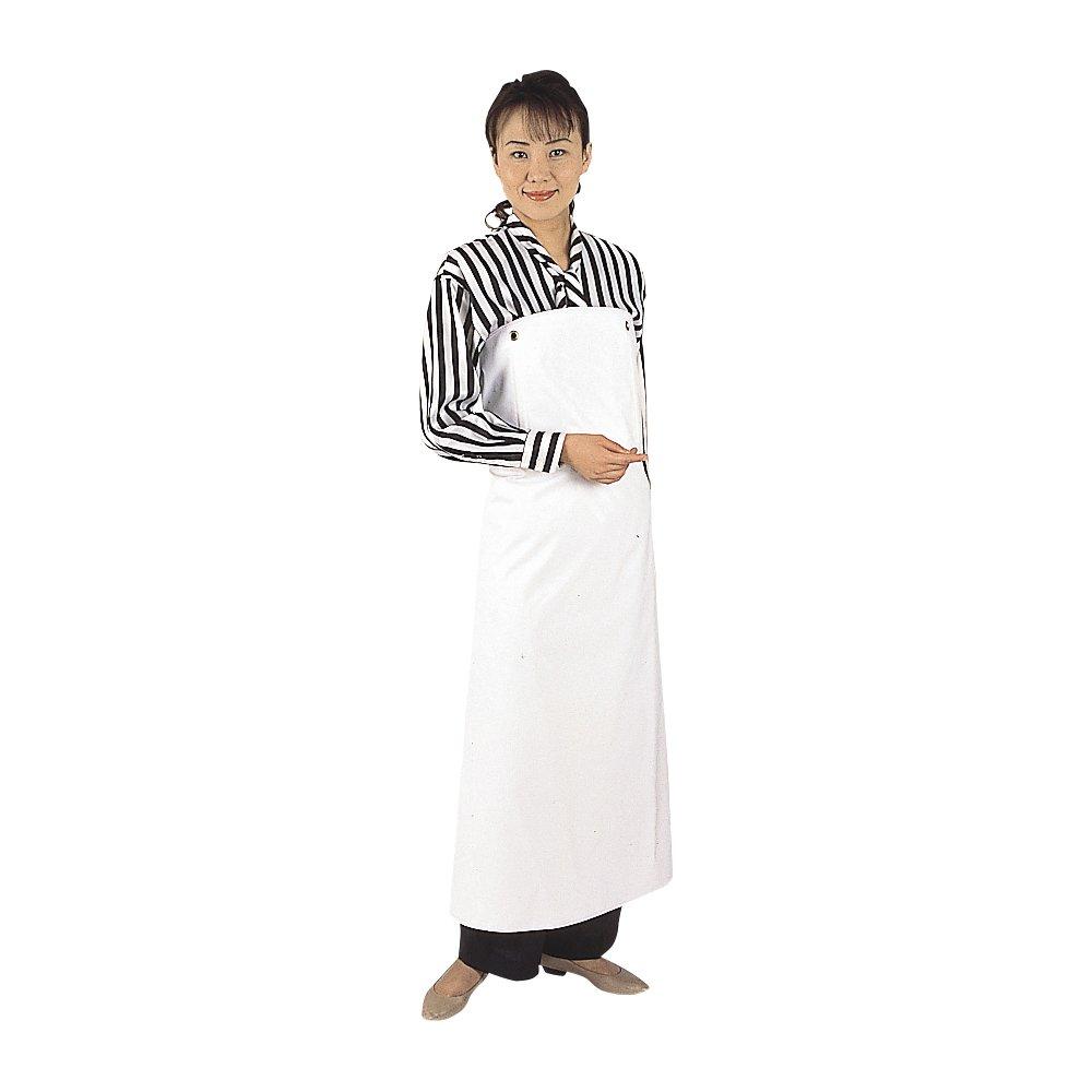 Yamamoto Vinita 90 x 115 cm One-touch Apron, White, Medium,