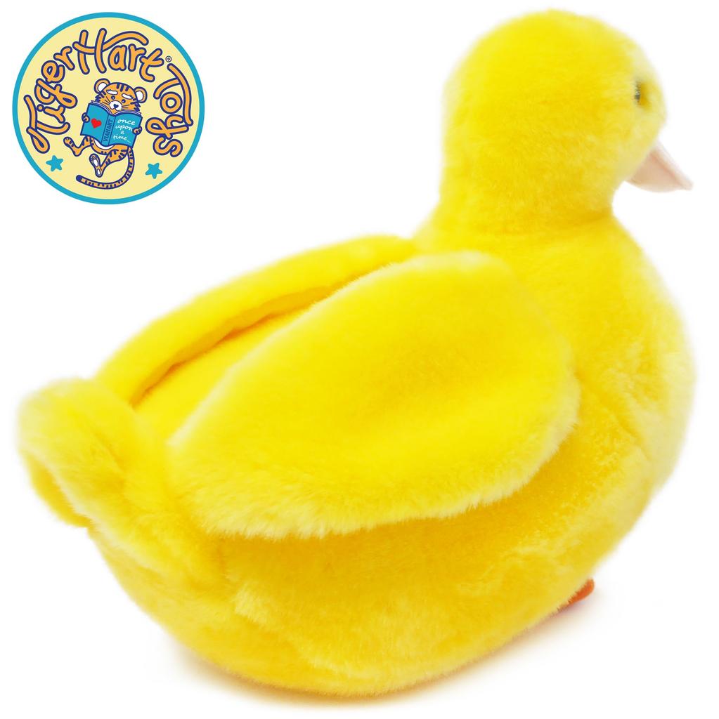 TigerTaleToys Duck Plush Toy, 30cm, Large, Cute, Soft, and Fluffy Pet Duckling [Official Japanese Product]