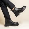 Fashion Thick Soled Comfort Casual Leather Boots Luxurious High Top Business Office Commuting Boots Quality Men's Chelsea Boots for Daily Use