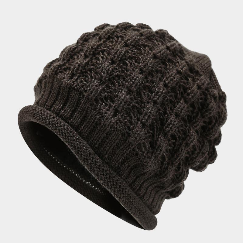 

Осенне-зимняя ретро женская шляпа с гофром, многофункциональная шерстяная шапка с защитой ушей, уличная теплая шапка, шарф двойного назначения M（56-58cm）