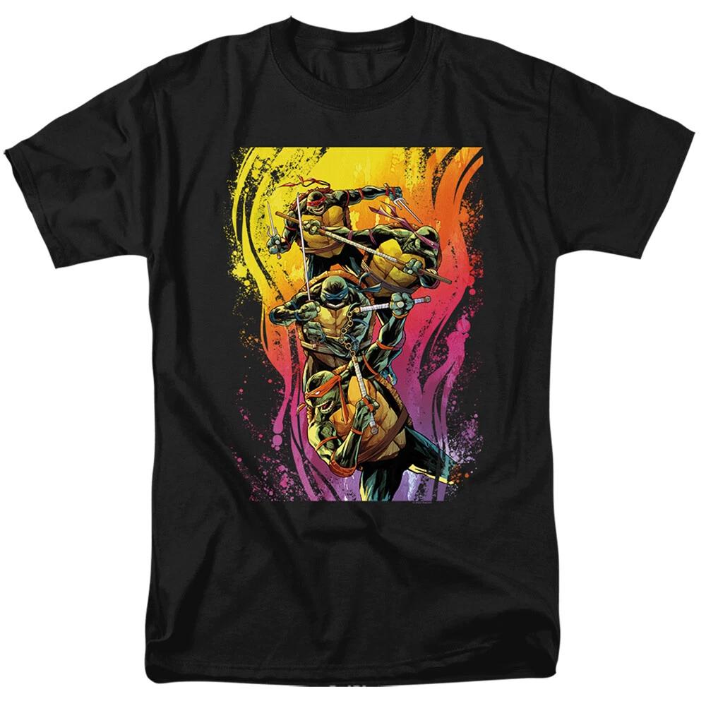 

Teenage Mutant Ninja Turtles Hot Rainbow Warriors T-Shirt-Reg or Tank-to 6X XL