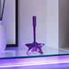 Fidget Spiral Toy, 5 Pointed Star Radish Tower Stress Reliever, Magic Rotating Sensory Toy with Color Changing Gradient, Desk Toy for Adults