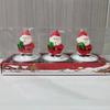 3Pcs Christmas Tree Scented Candle Handmade Santa Claus Cute Soy Wax Candles Snowman Wedding Candles Home Decoration Party Xmas