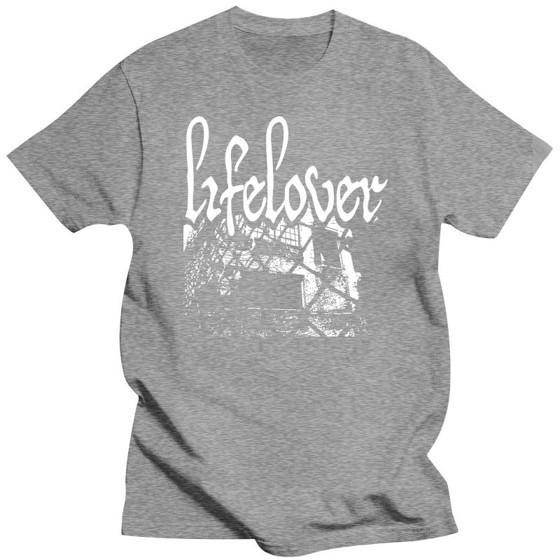LIFELOVER Premium 100%Cotton Short Sleeves Men's T-shirt Coldworld Totalselfhatred Apati Urfaust Men Summer Comfort Tee Oversize