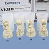 Stampo per Artigianato in Silicone a Forma di Principessa Stampo per Sapone Fatto a Mano Stampo per Candele