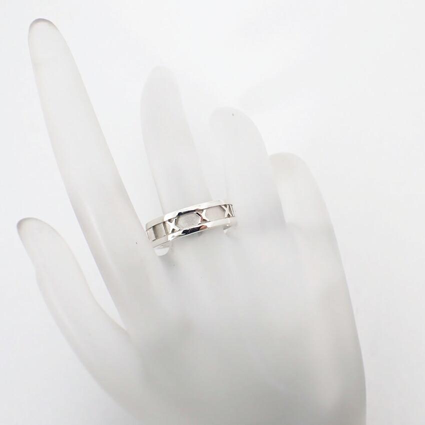 [Used] TIFFANY/Tiffany 925 Atlas Ring/Size 15/j44-1