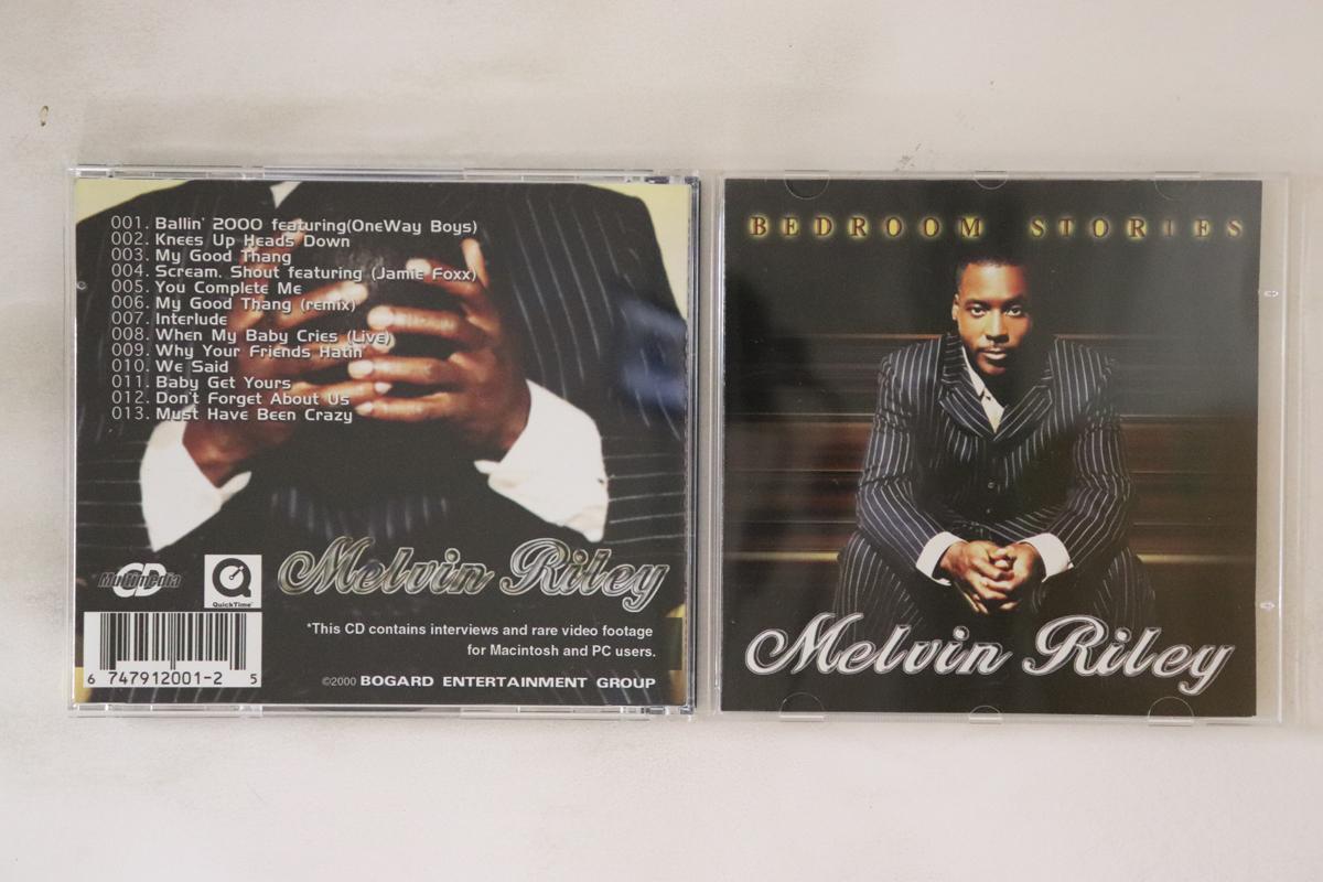 

CD MELVIN RILEY - Bedroom Stories none Bogard Entertai 2000 US Soul/Funk Used