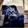 Tottenham Hotspur Fußballclub Decke Outdoor Flanelldecke für Camping, Wandern, Gartenpartys, Picknick-Zubehör, Geschenk für Familie und Freunde