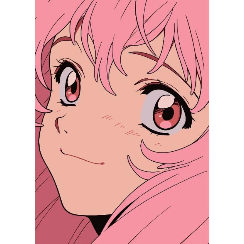 

Ретро 90-е Аниме Эстетика Японская Девушка Арт Милая Ретро Аниме Девушка Лицо Постер Холст Живопись Настенные Картины Домашний Декор Комнаты Подарок 21cm×30cm NoFrame