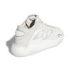 Adidas Originals Streetball 2 Leather Sports Comfortable Slip Resistant Durable Mid Top Lifestyle Casual Shoes Unisex Casual Shoes White Gray H67355