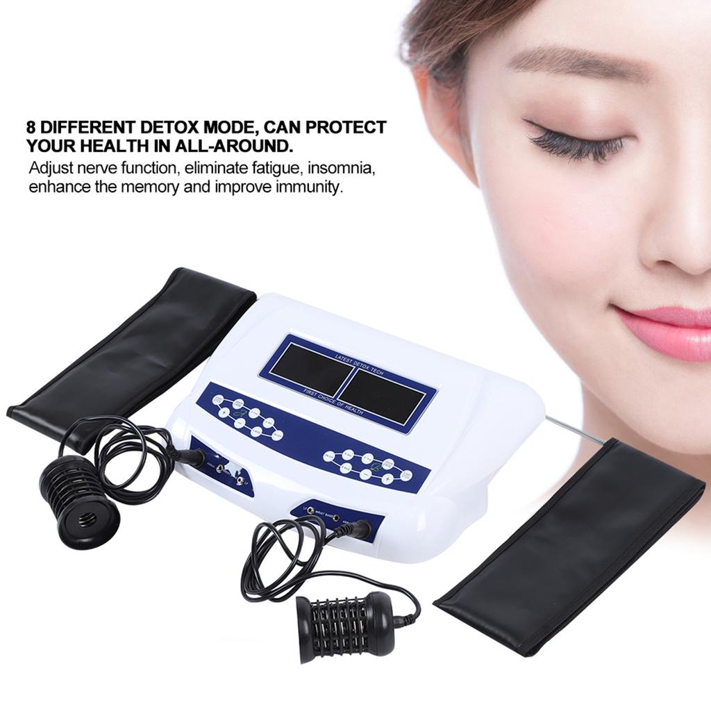 Multi Function Footbath Spa Negative Ion Detox Health Care Machine for 2 People