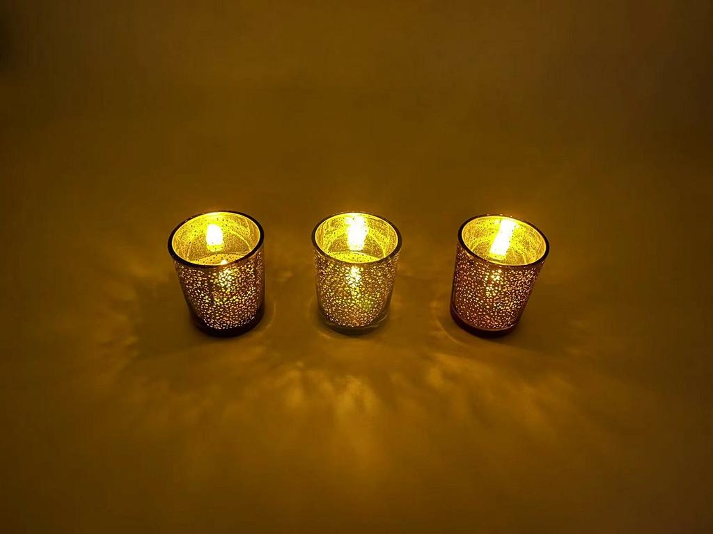 8pcs Solar Tea Light Led Candles Flameless Outdoor Waterproof Solar Tea Lights Rechargeable Candles for Party Garden Home Decor