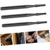 3Pcs Auto Glass Repair Drill Bit Kit for Windshield Crack and Chip Repair, Tungsten Carbide Bits, Electric Grout Removal Tool