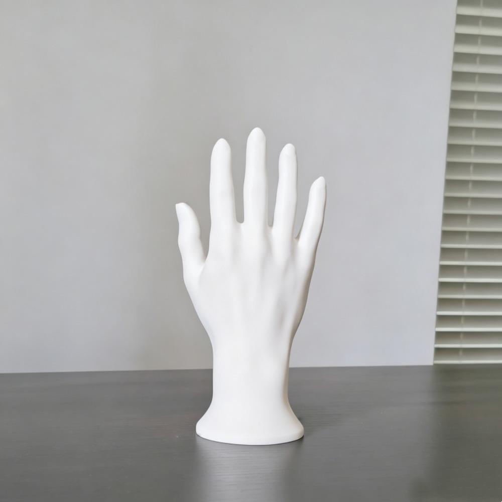 3D Printed Mannequin Hand Model Elegant Ring Organizer Jewelry Display Hand Model Home Use