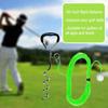 WIth Ground Nails Golf Training Rope 55.11IN Length Golf Training Tool  Golf Swing Practice