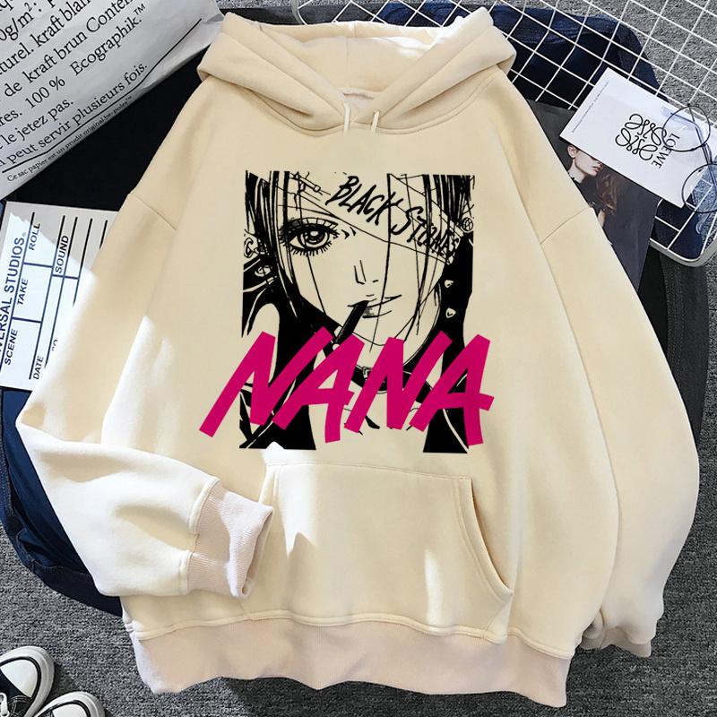 Nana Hoodies Women Y2k Aesthetic 2022 feUnisex Sweatshirts Pullover Graphic Printed
