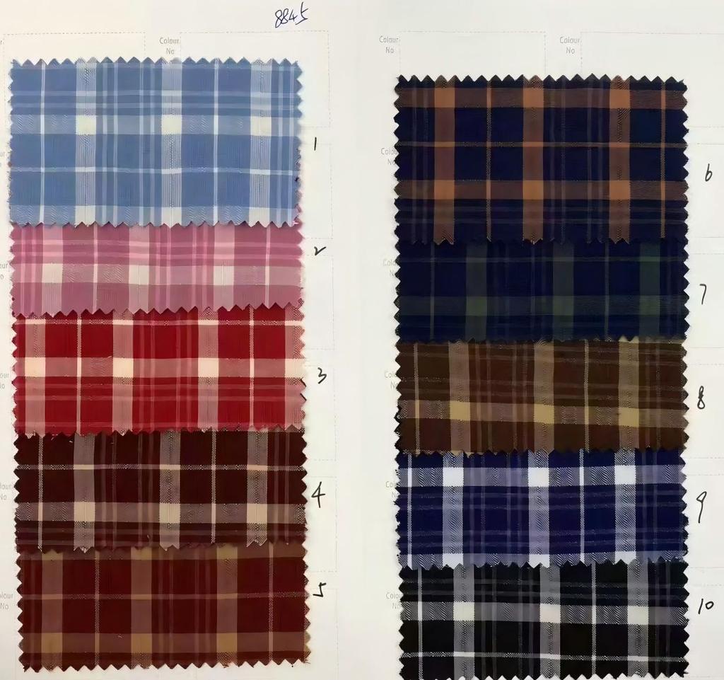 Collezione Tessuti Moda a Quadri Primavera/Estate per Donna e Bambino