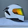 Flip-Up Motorcycle Helmet With Dual Visors ABS Full Face Men Women Scooter Riders