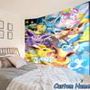 Custom Name Tapestry Pok-mon Tapestry Room Decoration Wall Hanging for Living Room Bedroom, dormitory, Birthday and Christmas gifts