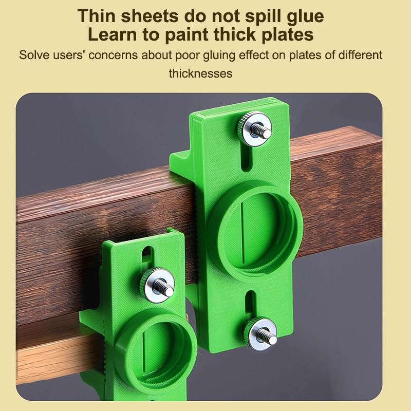 Adjustable Wood Glue Spreader Tool 10-22Mm Precision Adhesive Applicator For Woodworking Edge Banding Furniture Cabinet Making