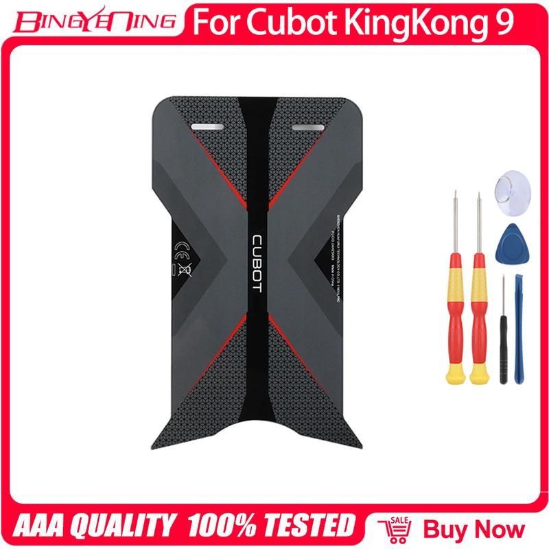 Original Battery Cover Back Housing Case For Cubot KINGKONG 9 Back Cover + Custom Cover Screen Accessories Parts