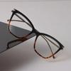Minimalist Trendy Transparent Glasses Retro Cat Eye Frame Eyeglass Women Men Retro Clear Lens Frame Glasses Oculos