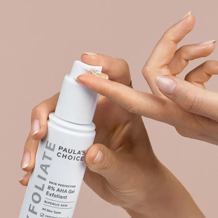 For rough skin_8% AHA gel exfoliator 100ml