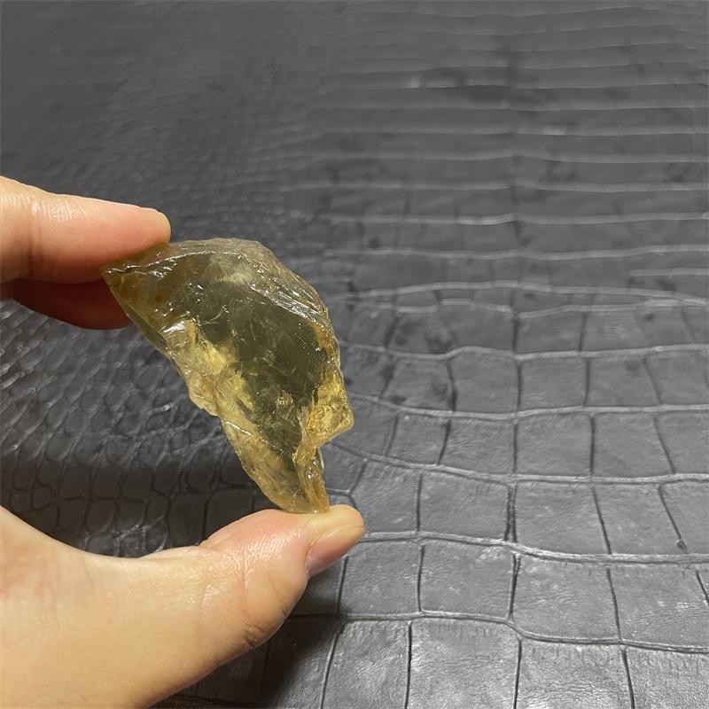 Natural Topaz Crystal Rough Raw Stone Rock Specimen Brazil