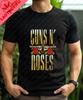 Guns N Roses Rock Band Fashion Retro Loose Shortsleeved Tshirts Summer Trend Harajuku Neutral Shirts Oversized Tshirts
