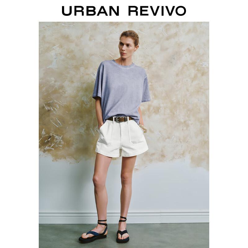 

Женские джинсовые шорты в французском стиле с поясом 26