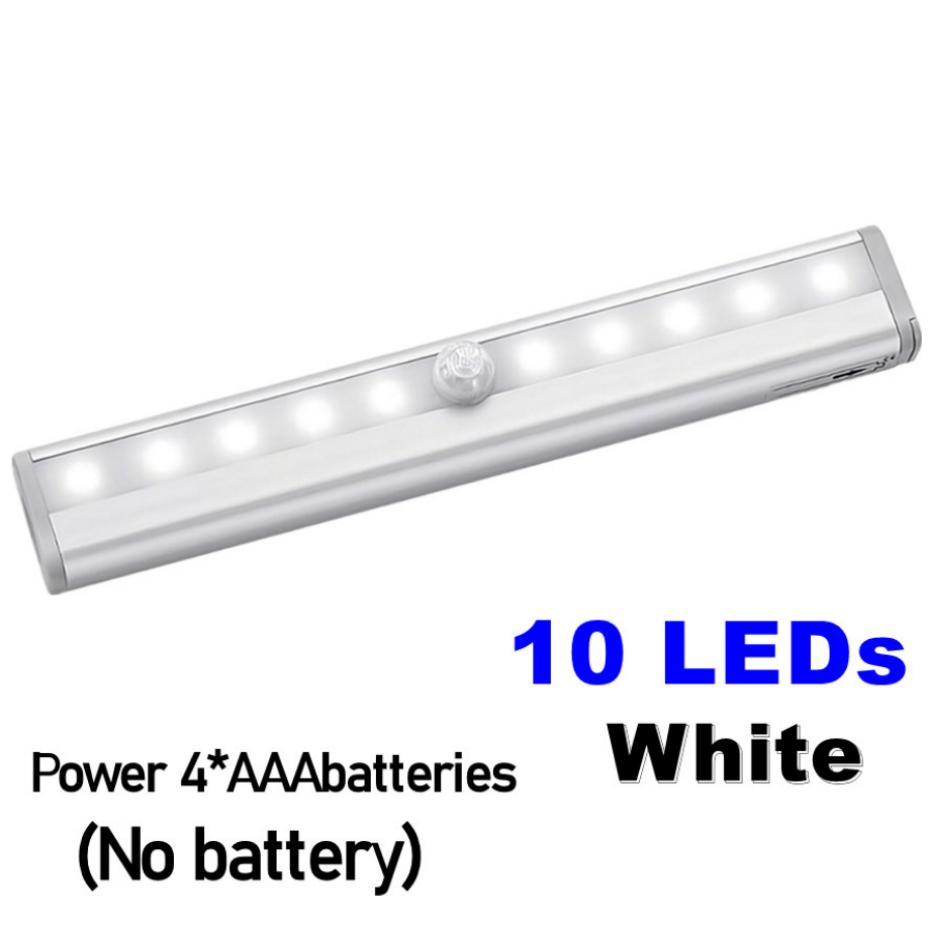 6 /10 Leds PIR Motion Sensor LED Cabinet Light Automatic Sensor Wardrobe Closet Lights Drawer Night Light Lamp for Indoor Lamp