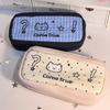 Large Capacity Pencil Case Soft Touch Stationery Storage Bag Stationery Pouch  Students Gift