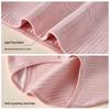Damen Baumwoll-Slips mit hohem Bund, atmungsaktiv, 4er-Pack