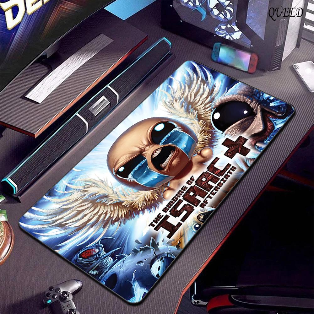HD Print Rubber Non-slip Playmat Laptop Office Desk Mat Xxl Gaming Keyboard Mouse Pad The Binding Of Isaac Mausepads Accessories