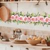 Ms6332-Z Fresh Plant Flower Waist Line Skirting Wall Sticker Living Room Bedroom Home Decoration Quantity Can Be Negotiated