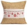 Christmas Printed Pattern Linen Pillowcase, Living Room Sofa Cushion Cover, Home Decoration Christmas Theme Style Pillowcase