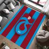 Tappeto Trabzonspor per Soggiorno Camera da Letto Decorazione Divano Casa, Tappetino Antiscivolo per Giochi Bambini