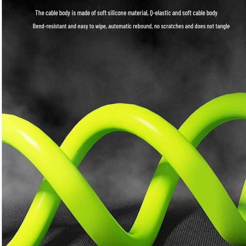 240W Dual Type-C Silicone Data Cable for Apple 15/16, Huawei, Honor, Xiaomi - Super Fast Charging