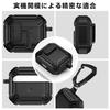MARR Cover Auricolari Wireless AirPods Pro 3 con Moschettone e Ricarica Custodia Porta Auricolari Unisex AirPods Pro 3, Cordino Cancellazione del Rumore,