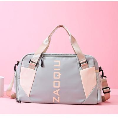 Bolsa Deportiva para Gimnasio para Mujer, Bolsa de Yoga Húmeda y Seca, Portátil, Compartimento Independiente para Zapatos, Bolsa de Almacenamiento para Viajes de Negocios