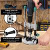 Mehrwinkel-Bohrführung Multifunktionale Bohrführung Ständer Präziser 45°-90° Winkel Elektrischer Bohrerhalter Ständer Universelles Bohren